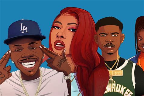 Rappers As Cartoons Wallpapers Wallpaper Cave