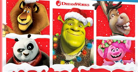 Dreamworks Holiday Collection Shrek The Halls Merry Madagascar Dragons Holiday T Of The