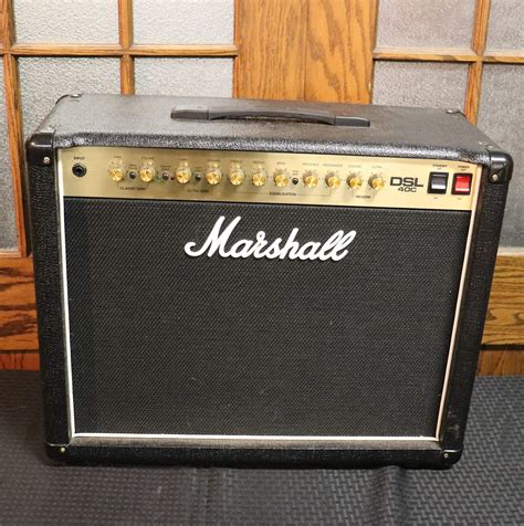 Marshall Dsl40c 1x12 40 Watt Tube Guitar Combo With Reverb Black Kands