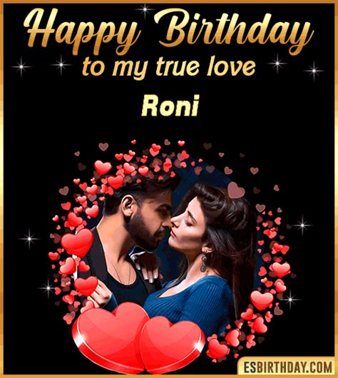Happy Birthday Roni  🎂 Images Animated Wishes 28 S