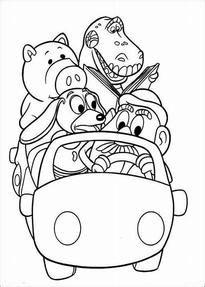 Coloring Toy Story Pages Printable Getcolorings Dibujos