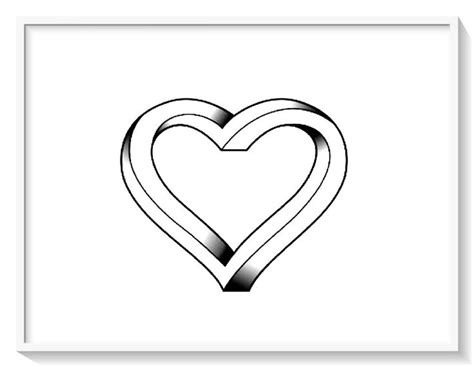 Pin en Dibujos de CORAZONES para colorear