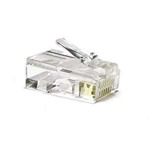 And this is the standard (notice that. Amazon.com: 100 Rj45 Ends Modular Plugs Cat5e Ethernet Cable End Connectors: Industrial & Scientific
