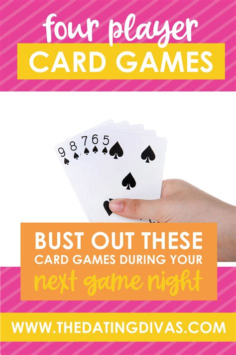 Presenting the most popular solitaire games across the world. 4 Player Games for Family or Date Night Fun | The Dating Divas | Two person card games, Card ...