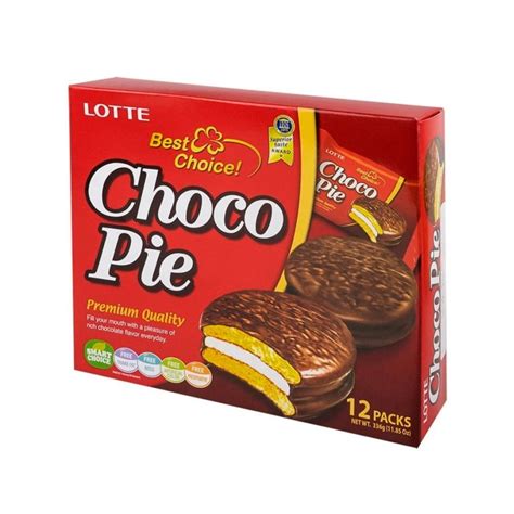 Lotte Choco Pie X 12 Unidades Market Kyodai