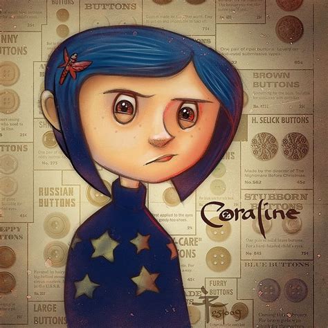 251009 Coraline By 600v On Deviantart Filme Coraline Personagens