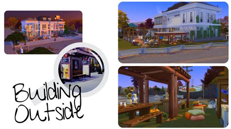 Retail Street In Brindleton Bay The Sims 4 Rooms Lots Curseforge