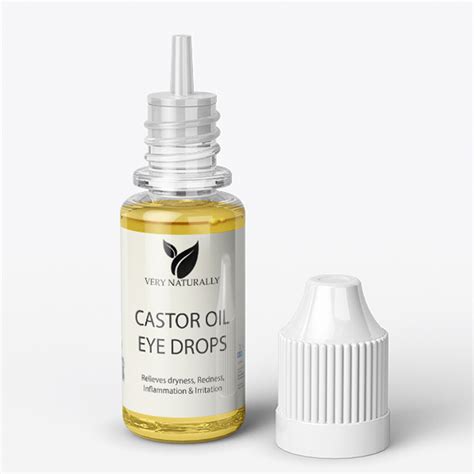 Castor Oil Eye Drops Cold Pressed Organic Hexane Free Ebay