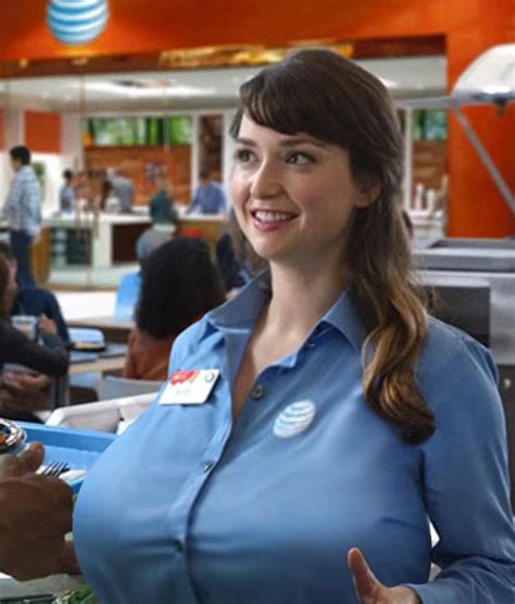Milana Vayntrub Lily From The AT T Commercials Big Boobs Celebrities