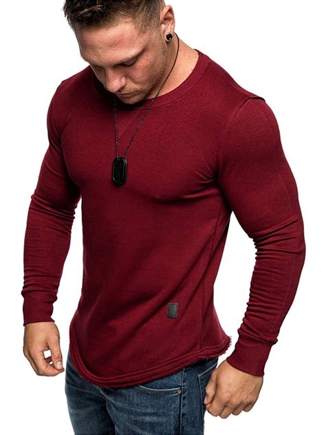 Athletic Works Mens And Mens Active Performance Long Sleeve Crew Neck T Shirts Slim Fit Tee T
