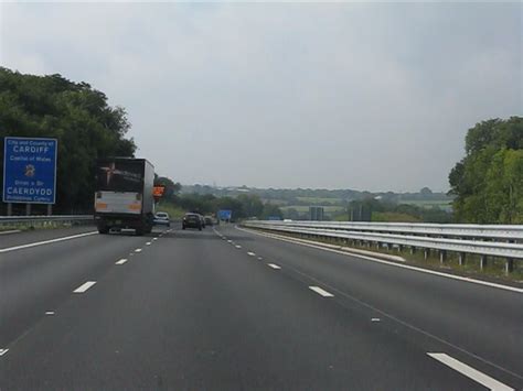 M4 Motorway Welcome To Cardiff © J Whatley Cc By Sa20 Geograph