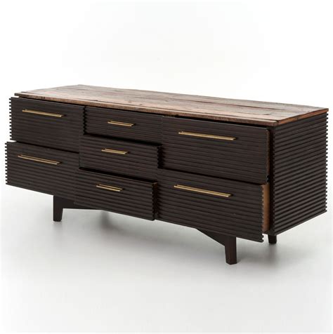 Costantini design bed & beds home portfolio ideas! Grace Reclaimed Wood 7 Drawer Dresser | Solid wood dresser ...