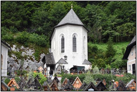 Travel Europe Austria Hallstatt St Michaels Chapel And