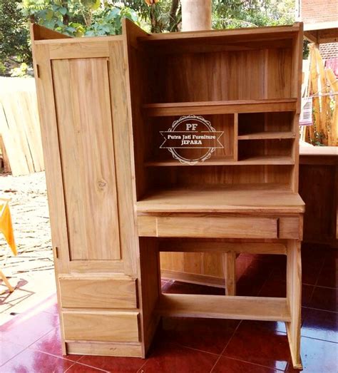 36 model pilihan meja kursi ruang tamu minimalis modern bahan kayu serta kombinasi. Kayu Jati Minimalis Model Meja Belajar Anak Dari Kayu ...
