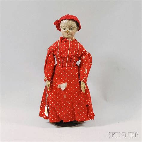 Sold Price Oil Painted Cloth Izannah Walker Girl Doll Central Falls