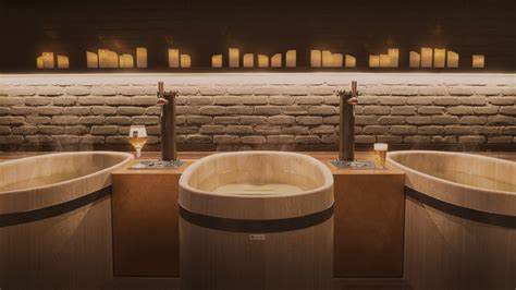 Beer Filled Baths And Straw Beds Feature In Brussels Bath Barley Spa