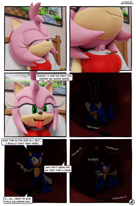 rule 34 absurd res amy rose anthro comic dialogue duo english text feetymcfoot female forced