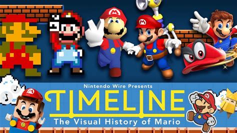 Super Mario Timeline 35th Anniversary Edition A Visual History Of