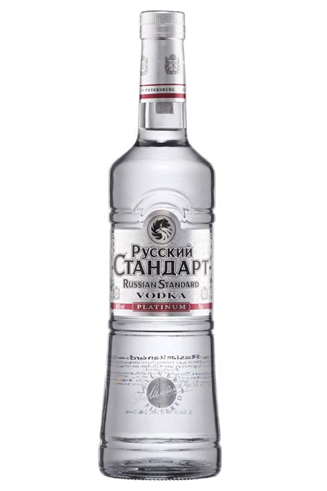 Russian Standard Platinum Original Vodka 05 Liter Getraenke Handel
