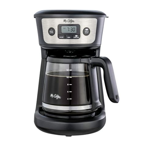 Mr Coffee 12 Cup Programmable Coffeemaker Strong Brew Selector