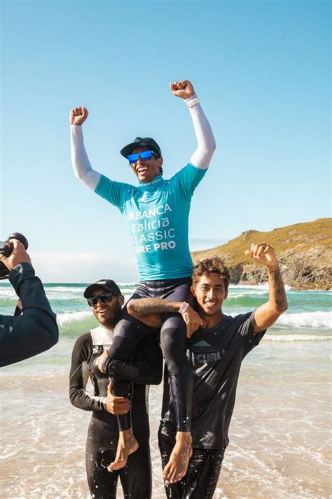 Miguel Pupo Campeón Del Abanca Galicia Classic Surf Pro