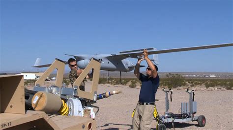 New Expeditionary Uav Takes Off From China Lake Via Unique Pneumatic Launcher Unmanned Systems
