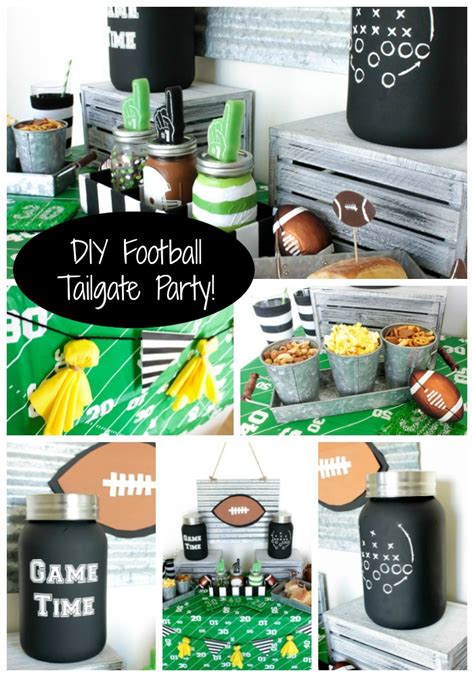 Easy Diy S For A Fun Football Tailgate Party B Lovely Events