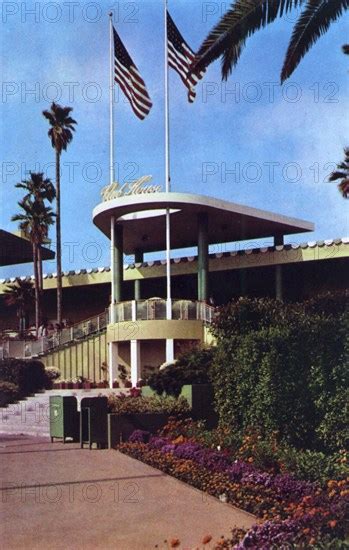 Clubhouse Entrance Hollywood Park Racetrack Inglewood Los Angeles