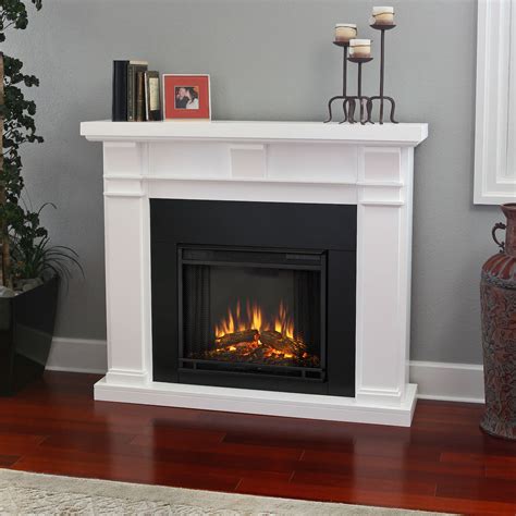 Up to 40% off dimplex, duraflame, napoleon & more. Real Flame Porter Electric Fireplace in White