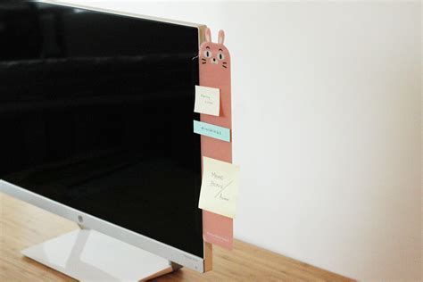 Miniwings Computer Monitor Memo Board Memo Pads Acrylic Transparent
