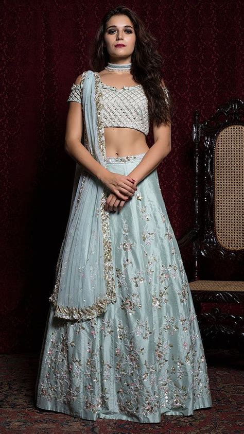 Lehengas Natasha Dalal Label Mumbai Bridal Wear Lehengas Gowns Indian Dresses