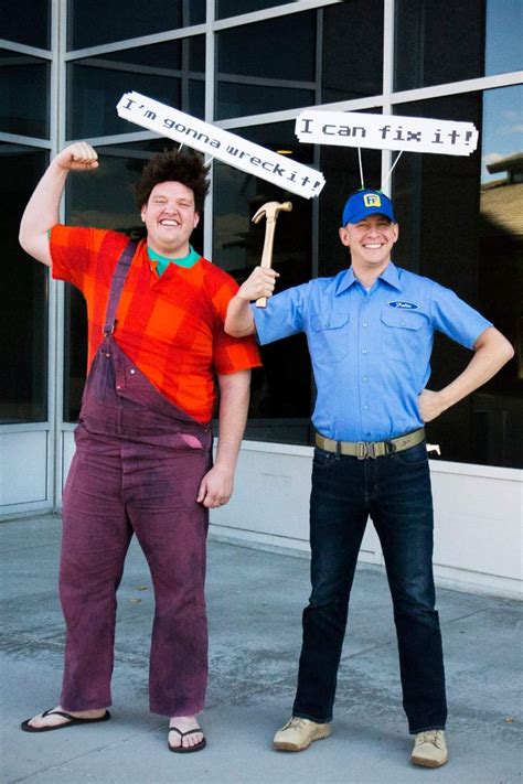 Wreck It Ralph And Fix It Felix Cosplays Cool Halloween Costumes