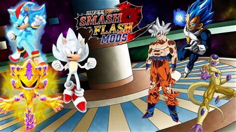 Sonic vs dragon ball z. Sonic vs Dragon Ball z!! Super Smash Flash 2 Mods - YouTube