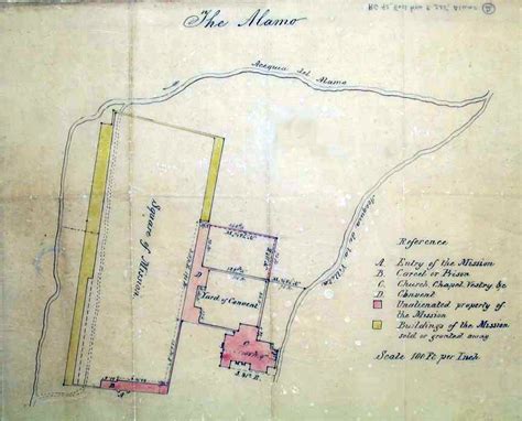 The Alamo Map