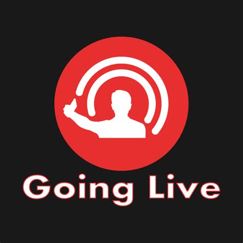 Going Live Facebook T Shirt Teepublic