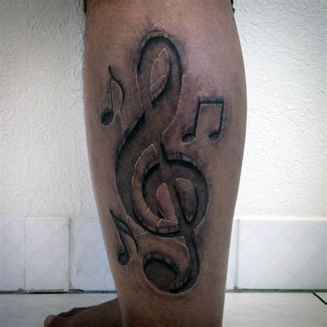 42 Treble Clef Tattoos With Significant Meanings Tattooswin