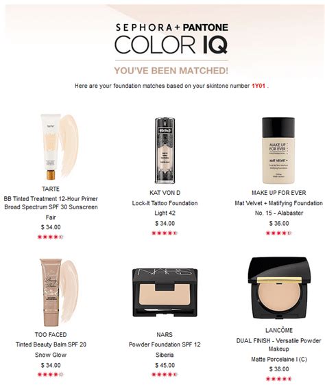Sephora Color Iq Reverse Lookup Bountiful Blogs Slideshow