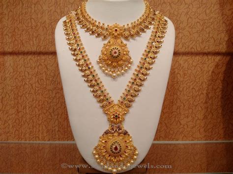 Latest Indian Bridal Necklace Set From Naj ~ South India