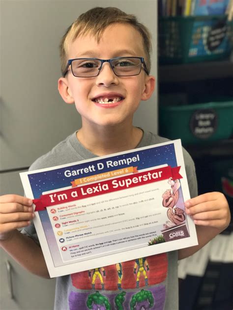 Mrs. Bell's 2nd Grade Blog: Lexia Certificates of Completion Awarded...