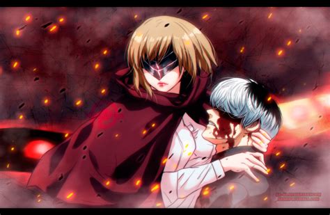 Tokyo ghoul:re extends tokyo ghoul close. Tokyo Ghoul:RE 29: Hinami and Haise by AR-UA on DeviantArt