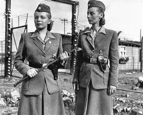 Ww2 German Ss Female Prison Guards Photo 176 W Ebay