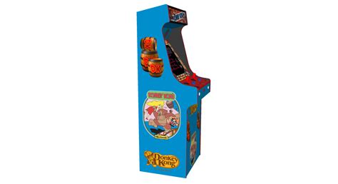 Retro Upright Arcade Machine Donkey Kong Art 3000 Games 120w