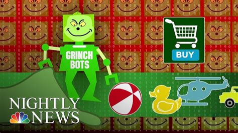 Grinch Bots Buy Holiday Toys Resell With Huge Markups Nbc Nightly News Youtube