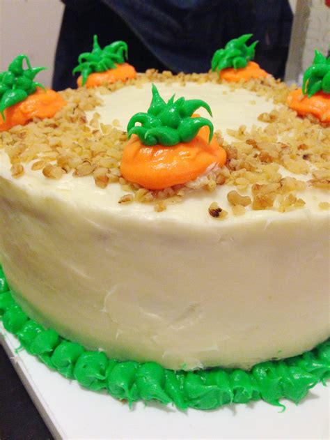 Cayenne Carrot Cake With Maple Bourbon Cream Cheese