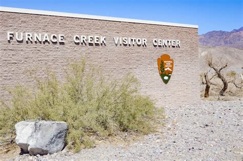 Furnace Creek Visitor Center Nevada Editorial Stock Image Image Of