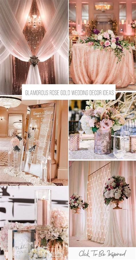 Rose Gold Wedding Ideas Your Ultimate Wedding Decor Guide Rose Gold