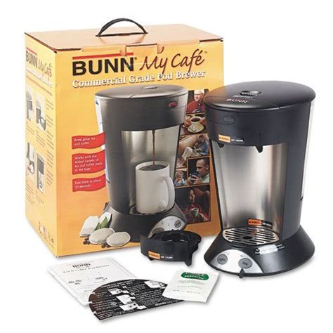 Bunn My Cafe Pour Over Commercial Grade Coffeetea Pod Brewer