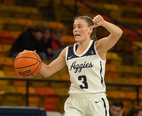 Usu Wbb Aggies Fourth Quarter Surge Falls Short In Loss To