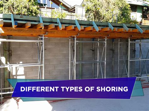 Different Types Of Shoring Lapointe Construction Board Up Service