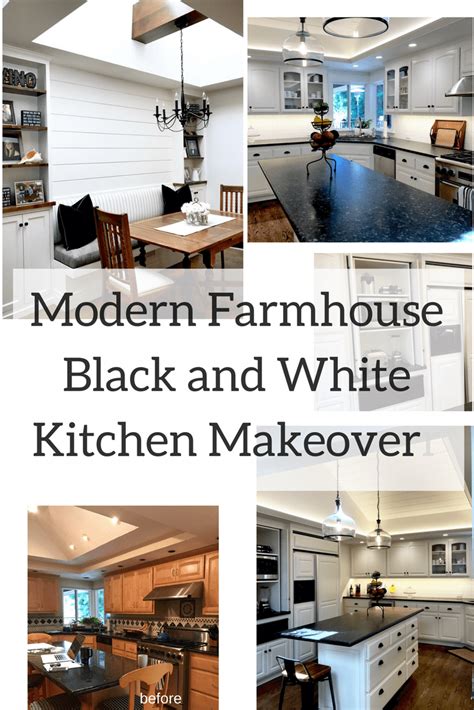We did not find results for: BLACK AND WHITE MODERN FARMHOUSE KITCHEN Before and After ...
